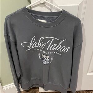 Abercrombie Gray Lake Tahoe Sweatshirt